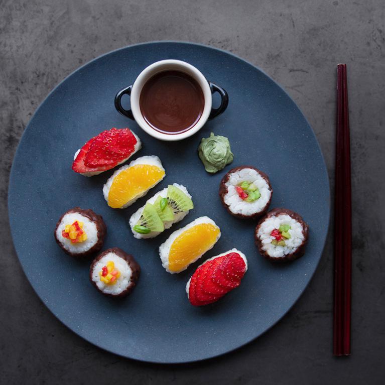 image sushi sucré